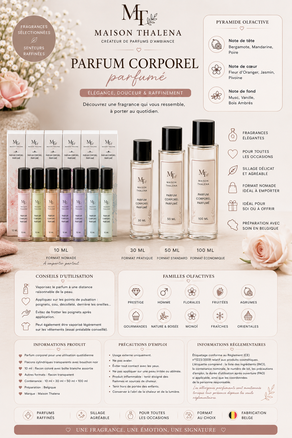 Parfum corporel – Million Doré
