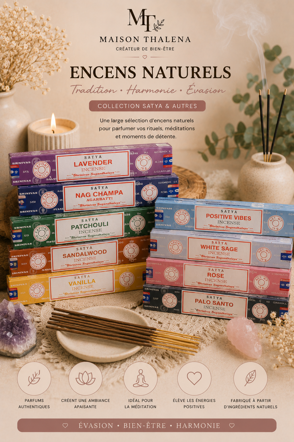 Encens naturels