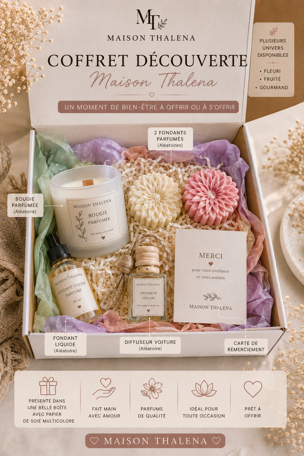 Coffret Découverte Maison Thalena