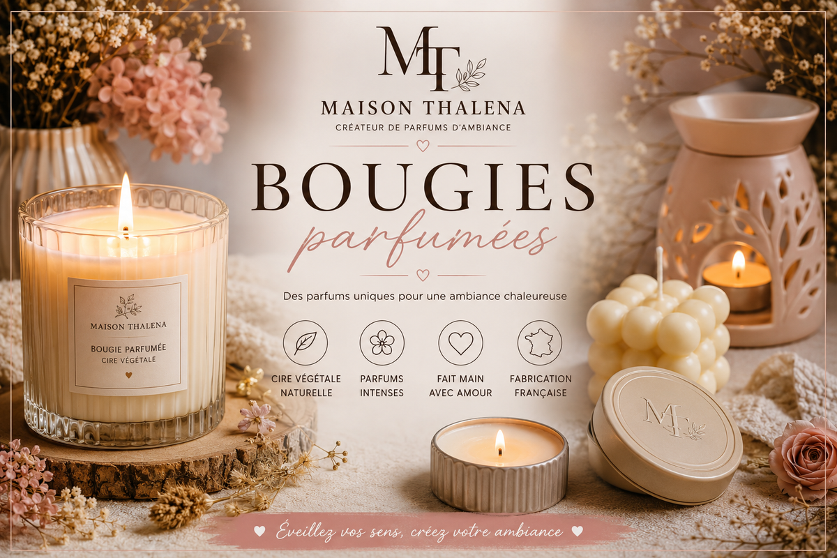 Bougies parfumées