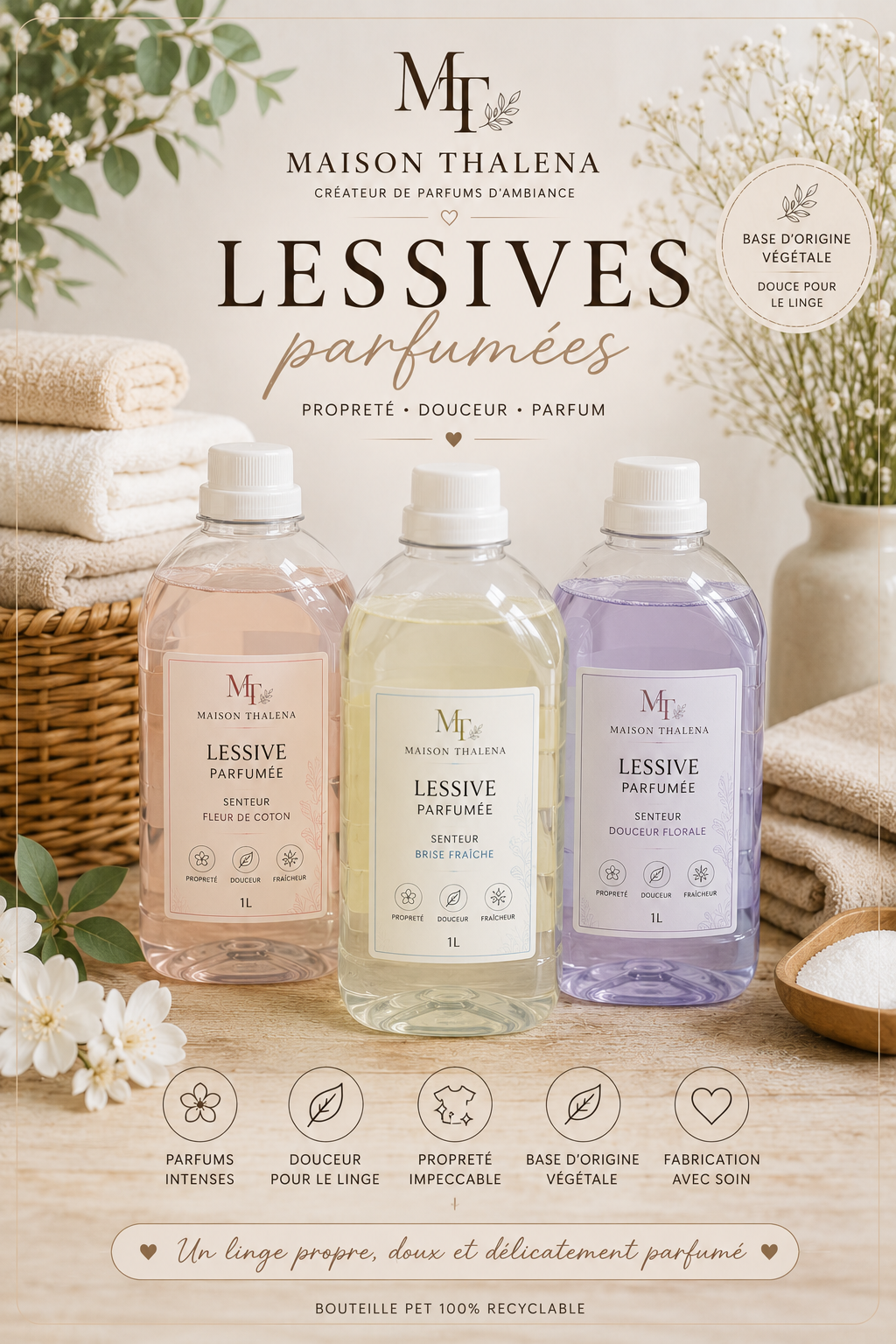 Lessives Parfumées