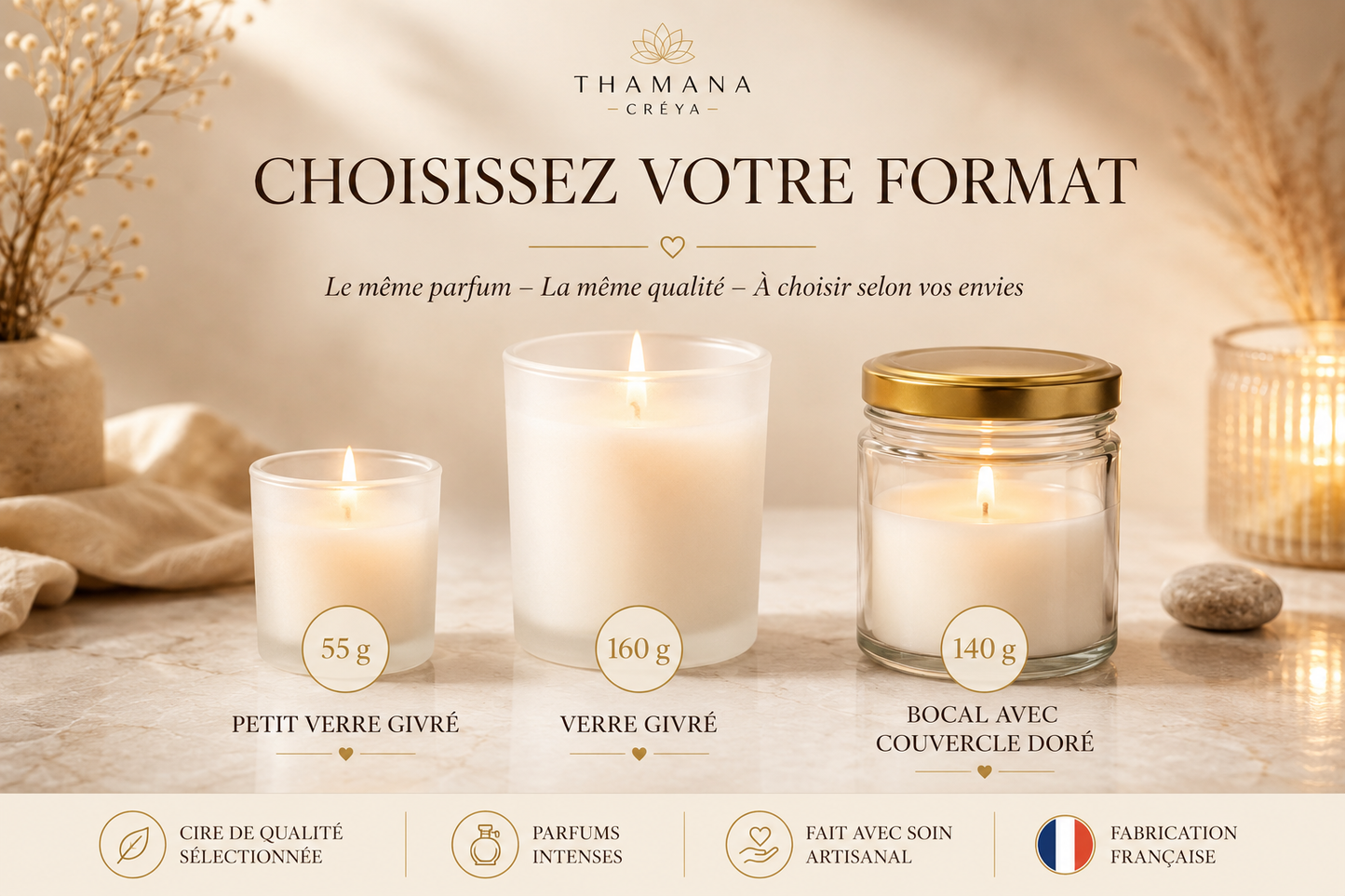 Bougie Parfumée - Le Nom