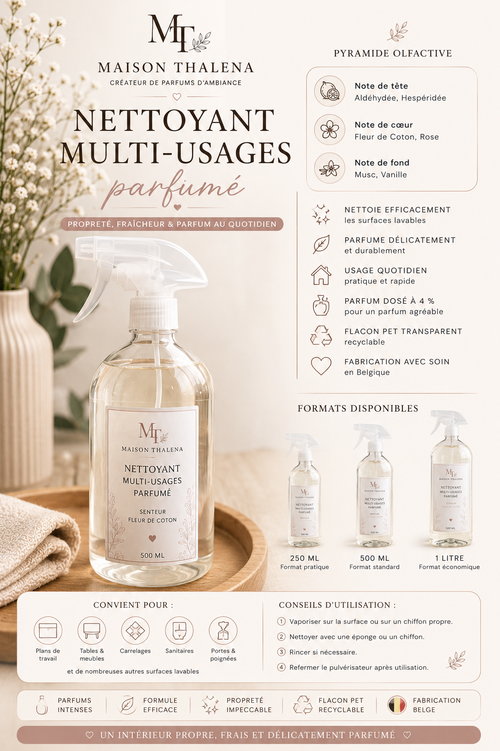 Nettoyant multi-usages parfumé – [Nom de la fragrance]