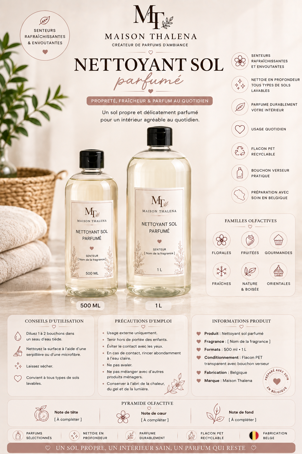 Nettoyant sol parfumé – [Nom de la fragrance]