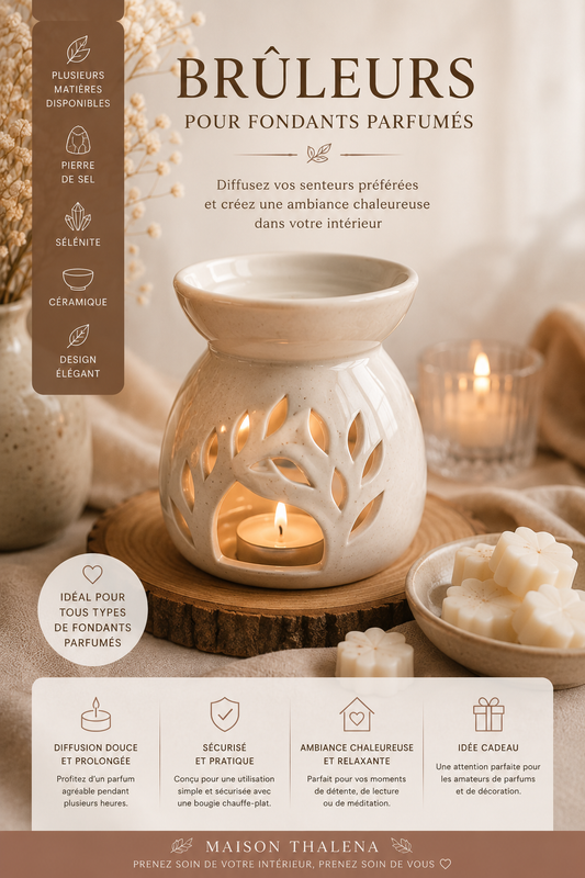 Brûleur pour fondants parfumés – [Nom du modèle]