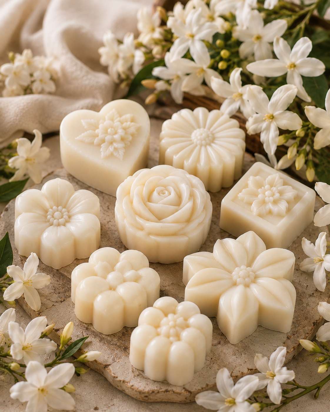 Fondant parfumé artisanal – Jasmin