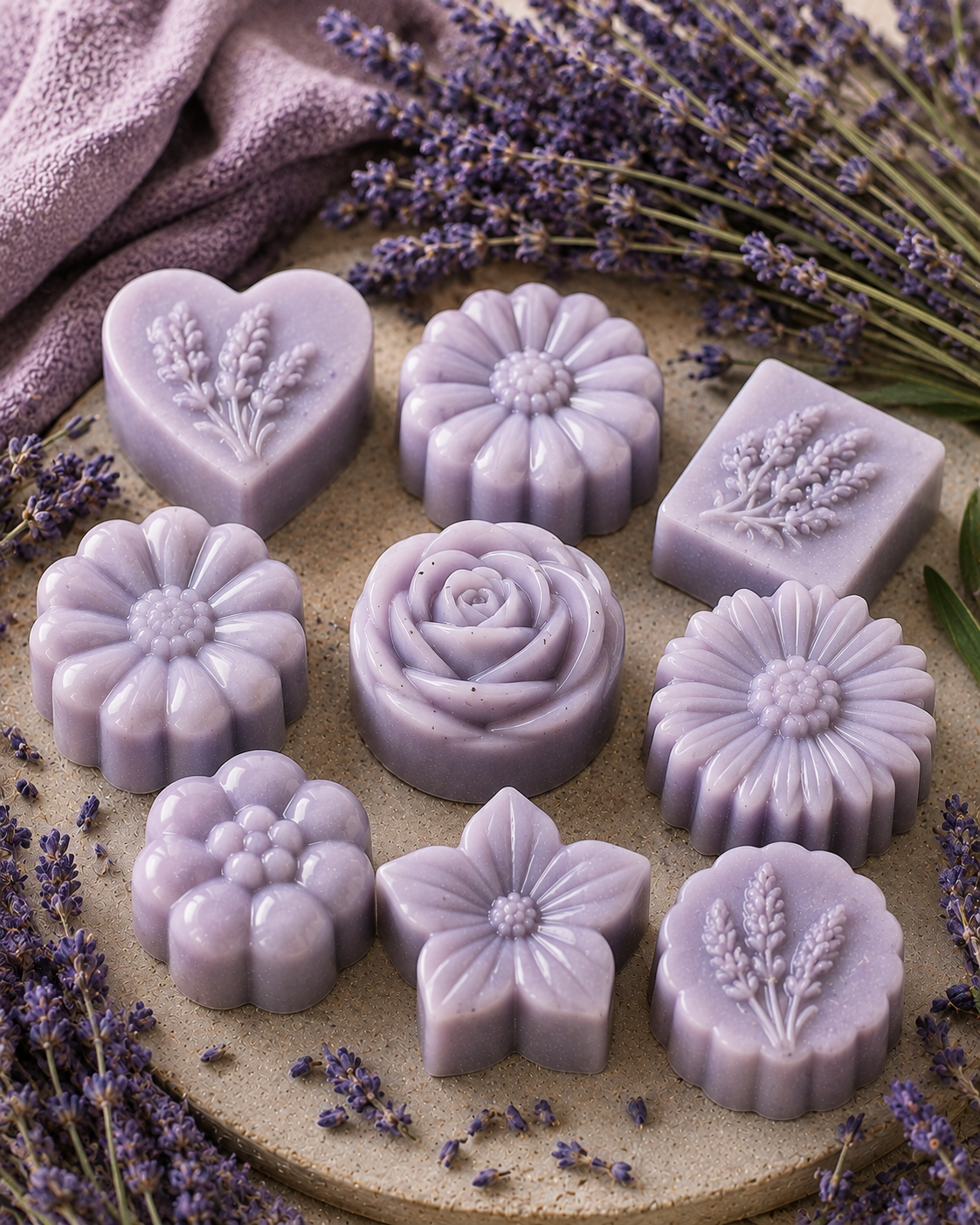 Fondant parfumé artisanal – Lavande