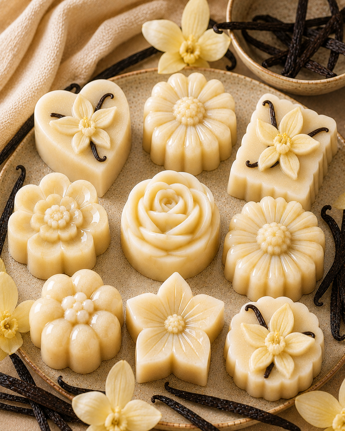 Fondant parfumé artisanal – Vanille Gourmande