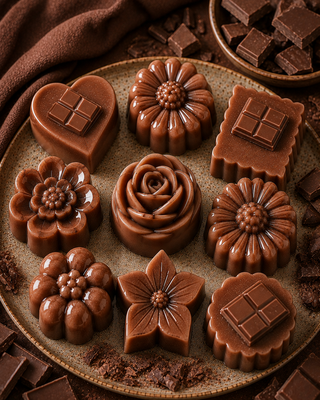 Fondant parfumé artisanal – Chocolat