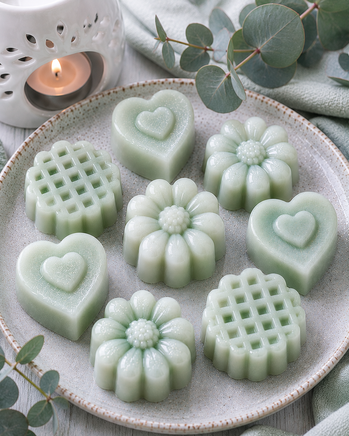 Fondant parfumé artisanal – Eucalyptus