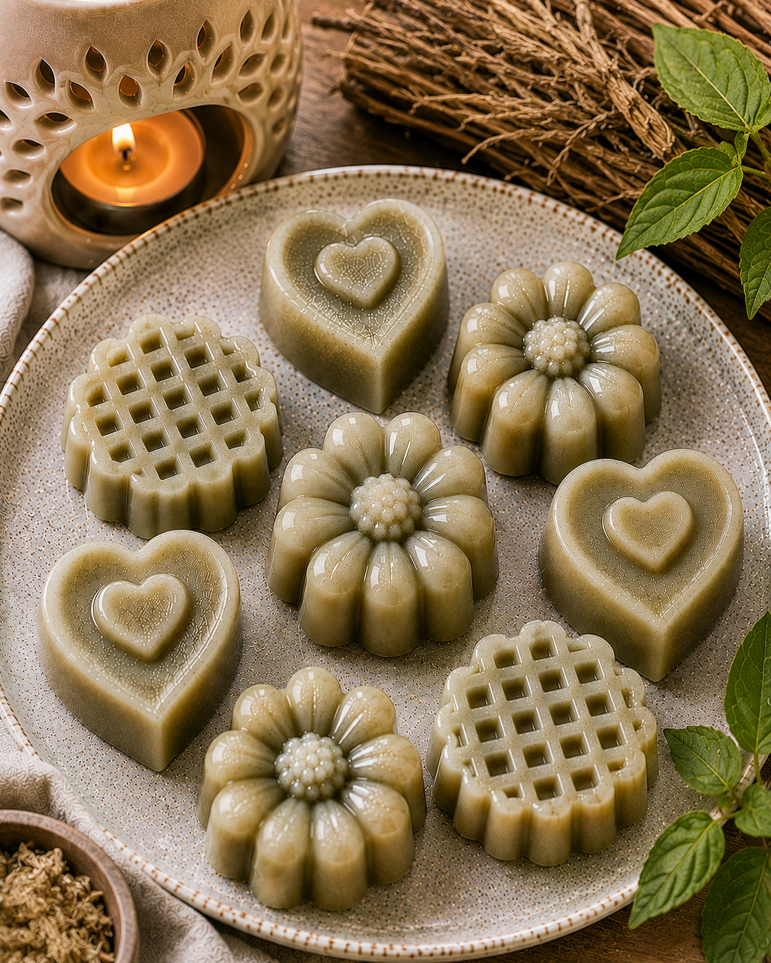 Fondant parfumé artisanal – Vétiver