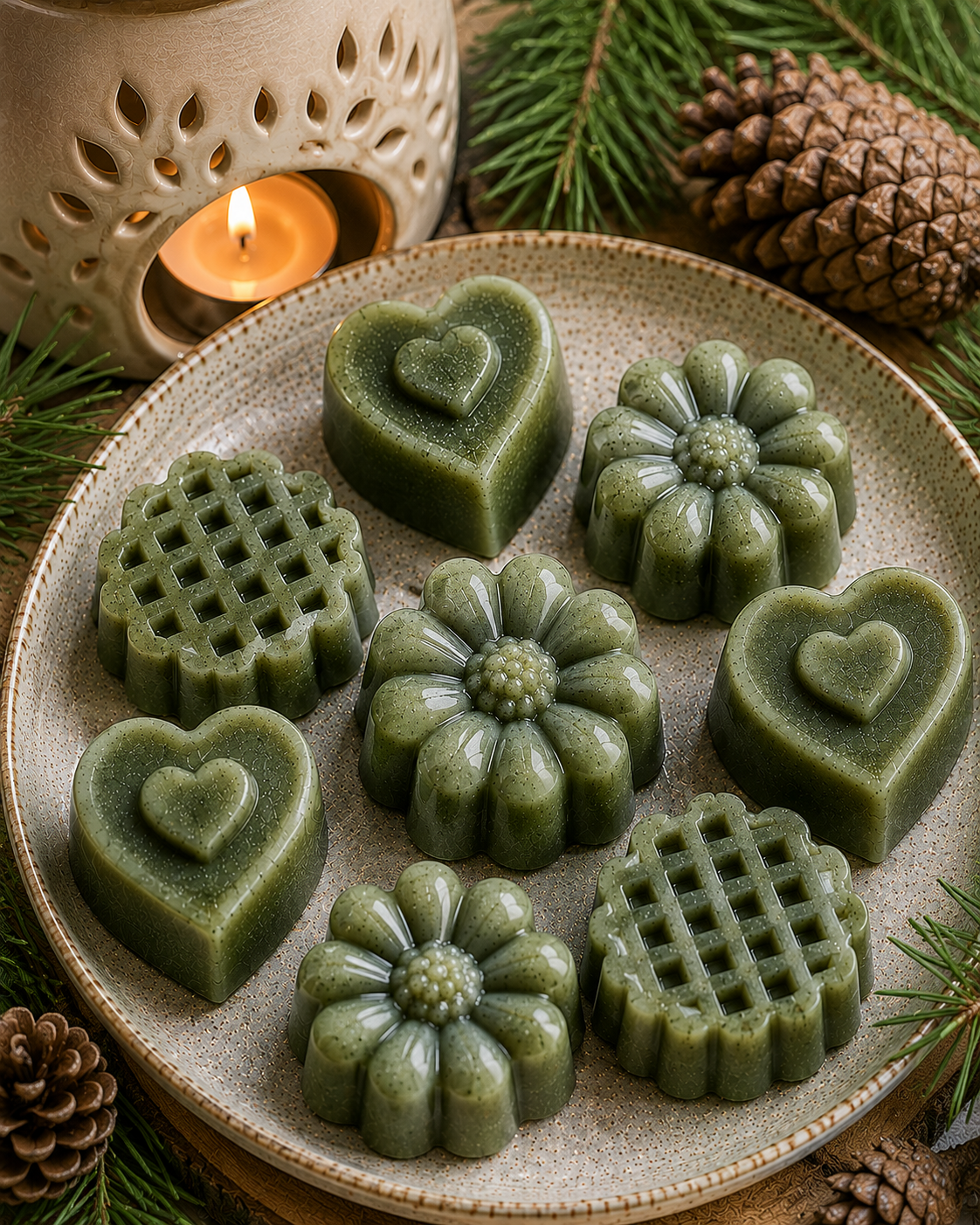 Fondant parfumé artisanal – Pin des Fôrets