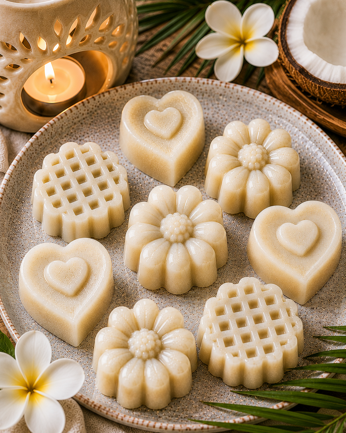 Fondant parfumé artisanal – Monoï