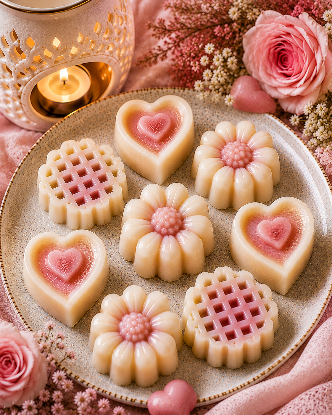 Fondant parfumé artisanal – Amour Amour