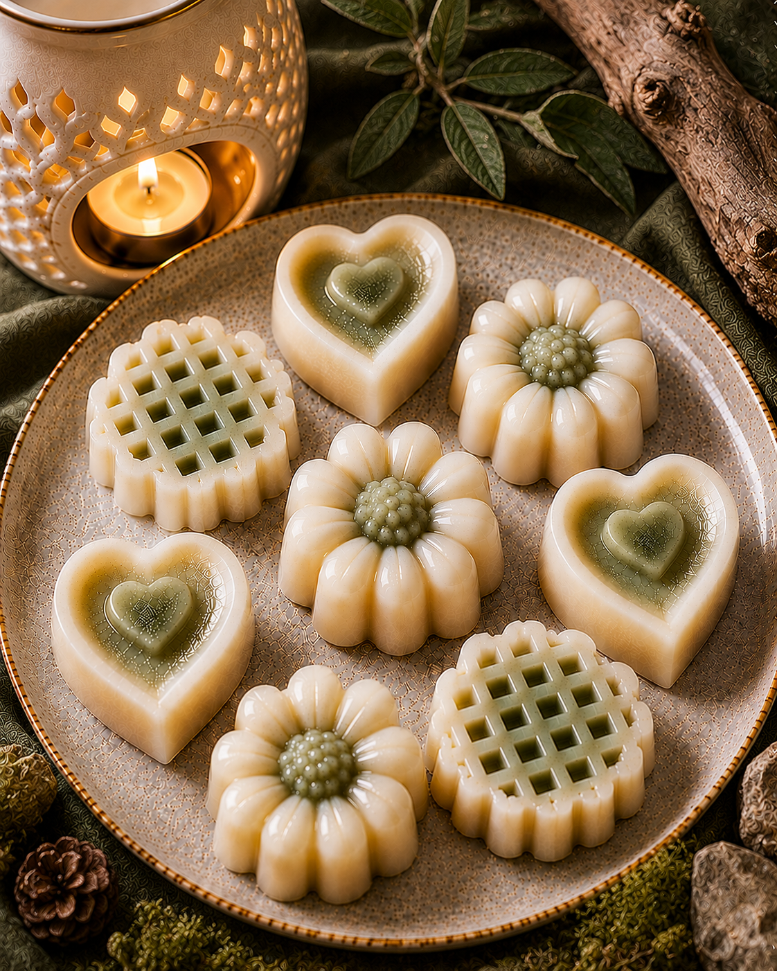 Fondant parfumé artisanal – Esprit Sauvage