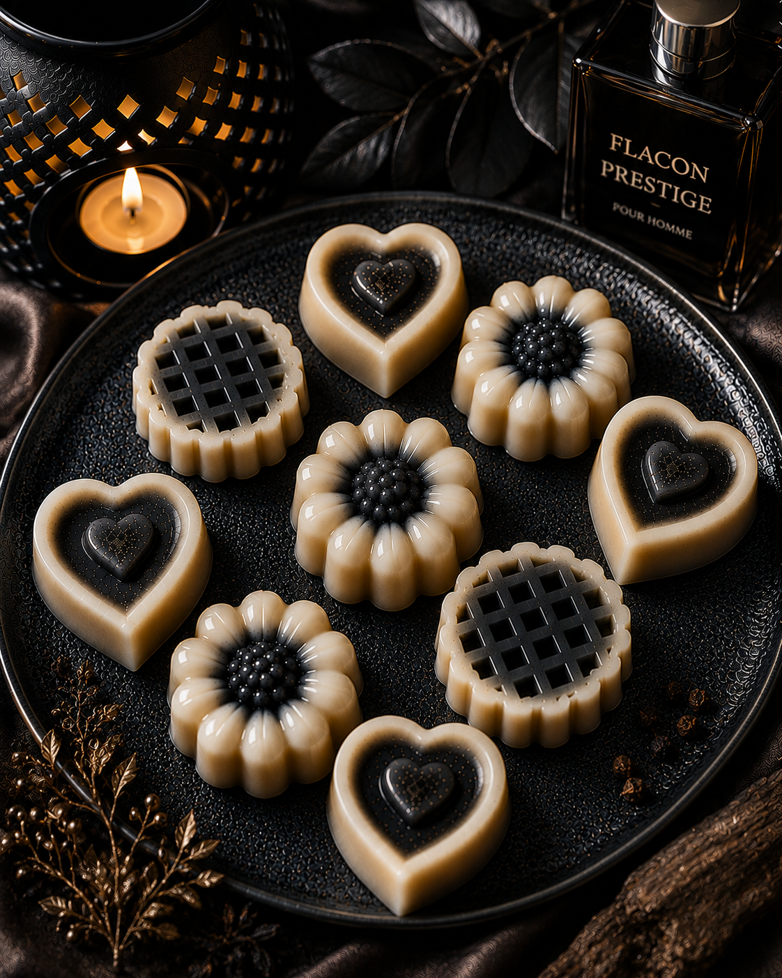 Fondant parfumé artisanal – Flacon Prestige