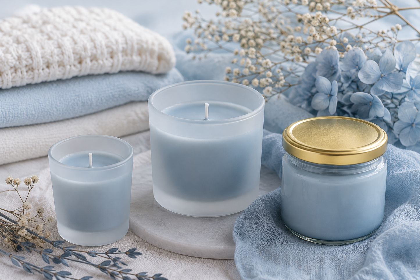 Bougie Parfumée - Linge Propre