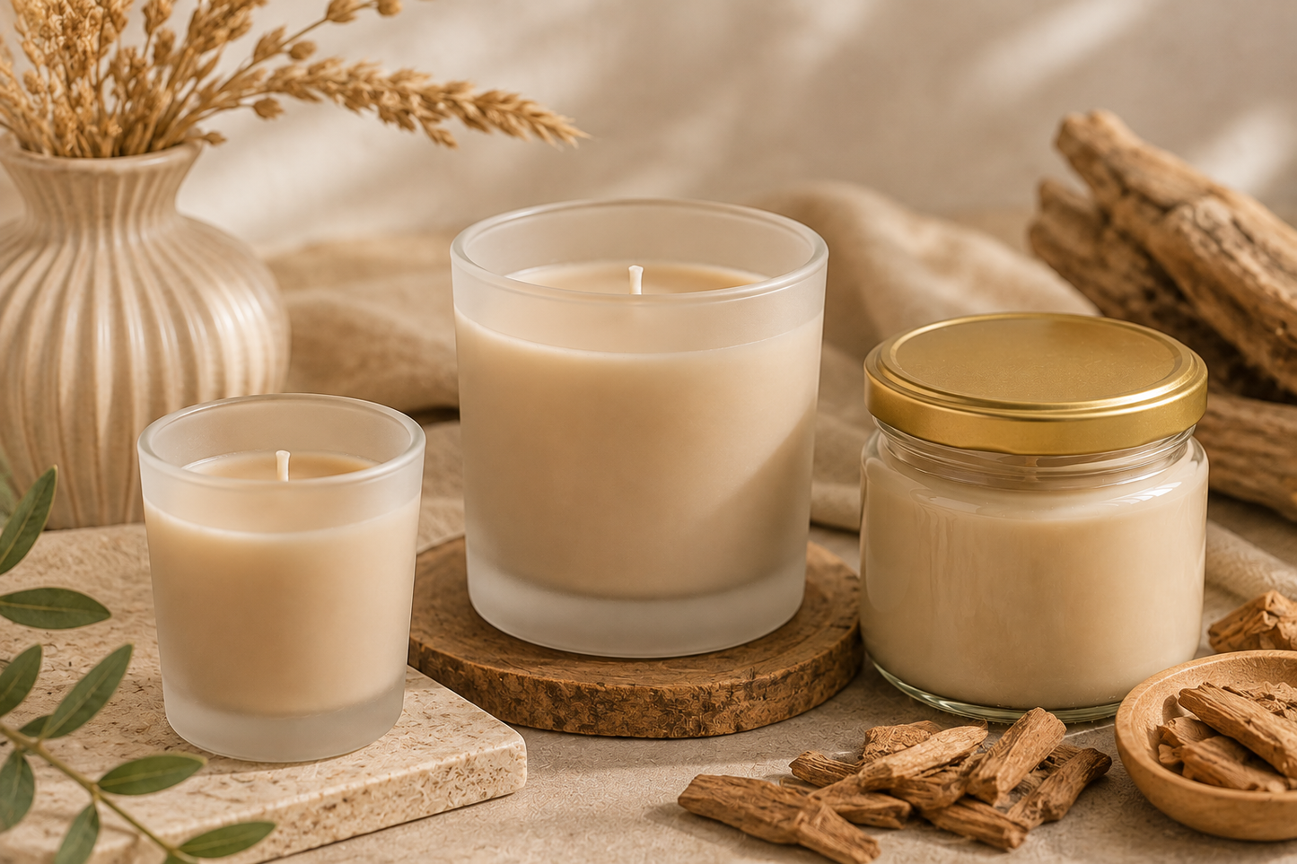 Bougie Parfumée - Bois de Santal