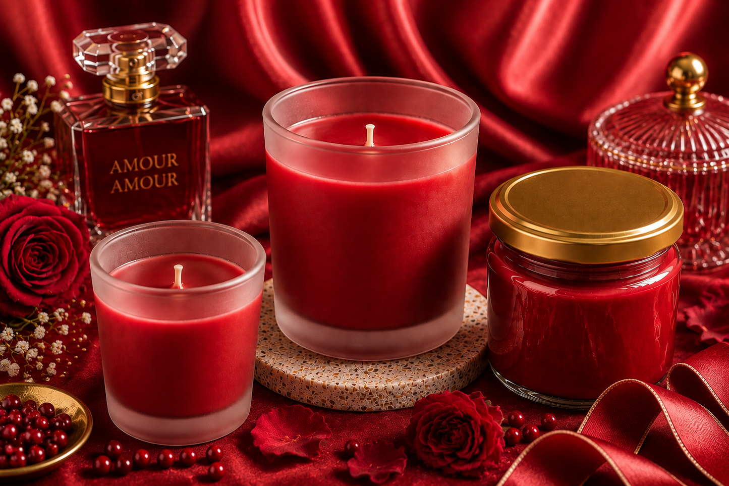 Bougie Parfumée - Amour Amour