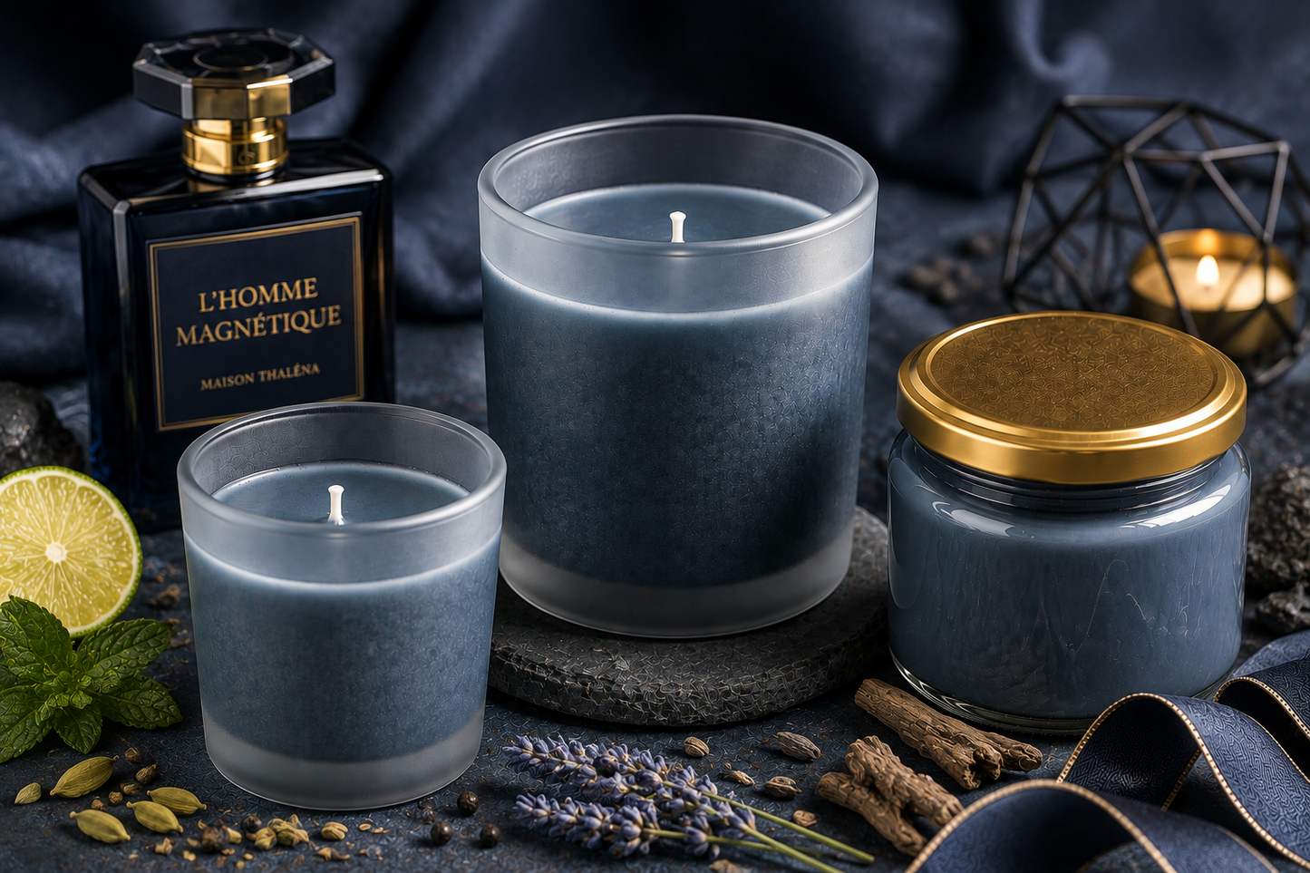 Bougie Parfumée - L'homme Magnétique