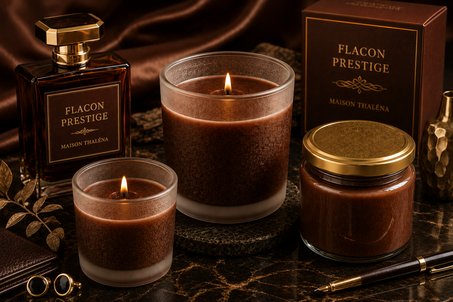 Bougie Parfumée - Flacon Prestige