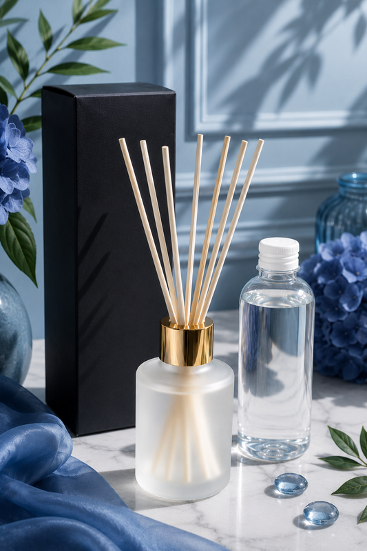 Diffuseur à bâtonnets Mikado - Bleu Elégance