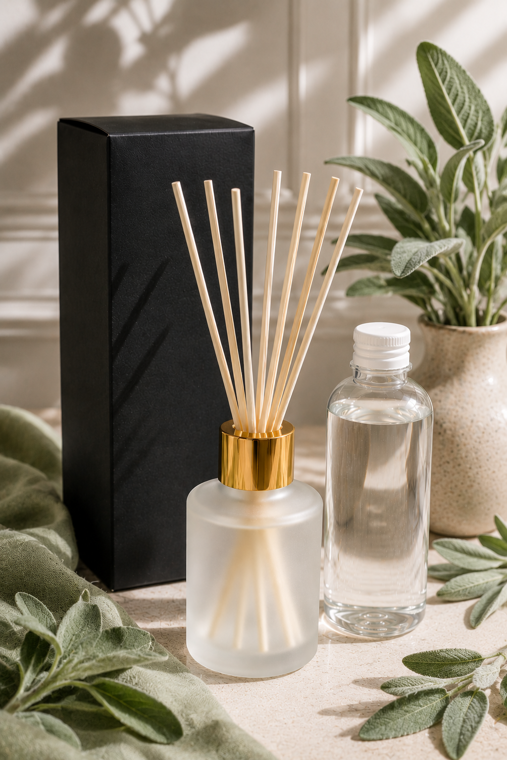 Diffuseur à bâtonnets Mikado - Sauge