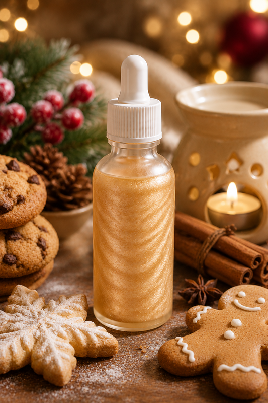 Fondant liquide parfumé – Cookies de Noël