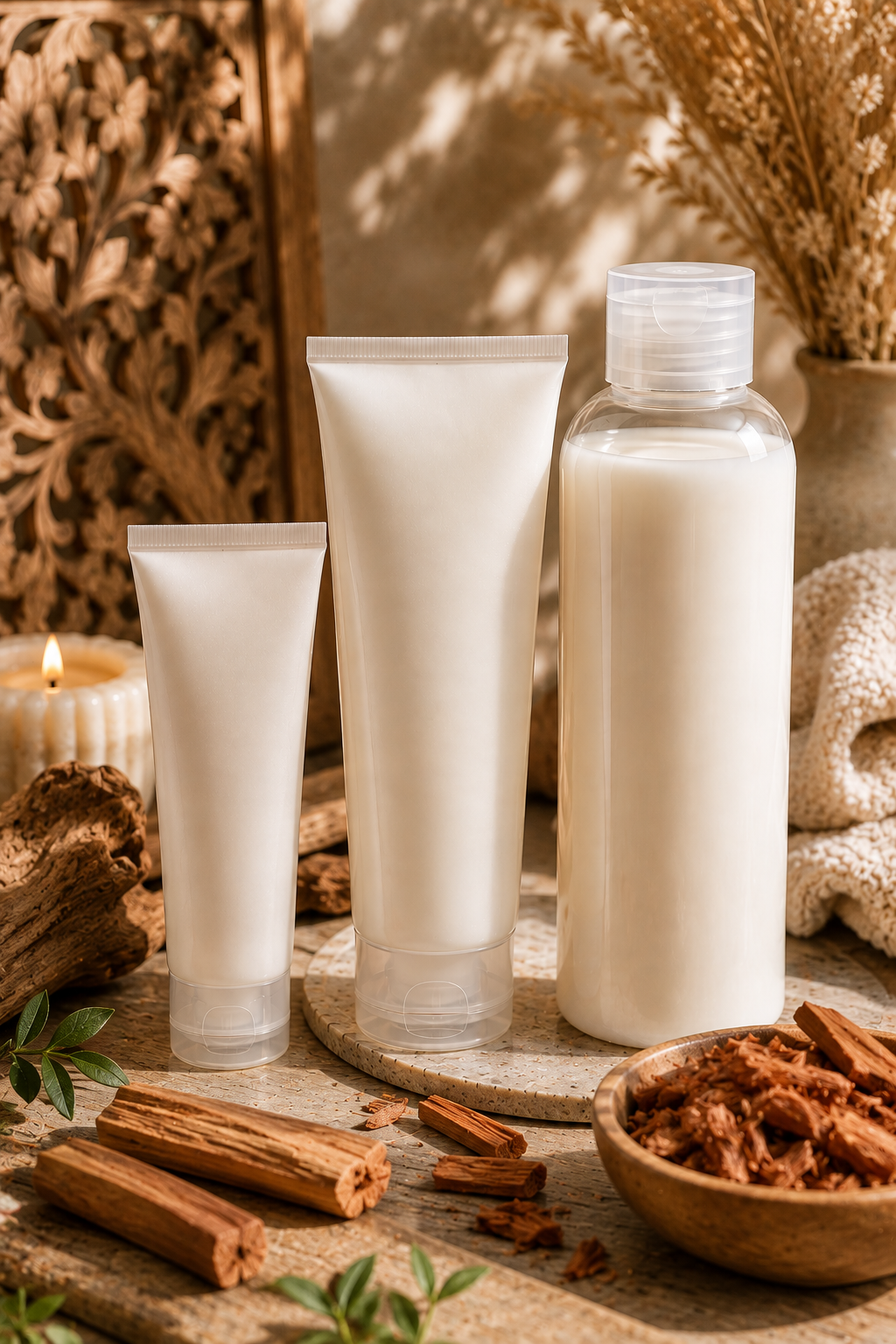 Crème pour le corps parfumée – Bois de Santal