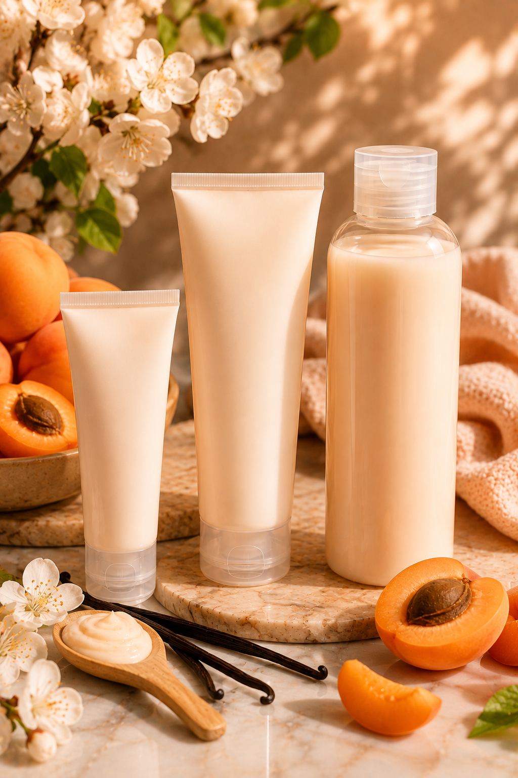 Crème pour le corps parfumée – Velours d'Abricot