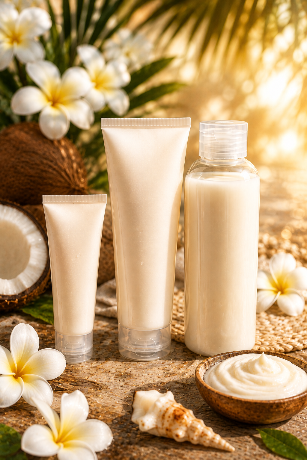Crème pour le corps parfumée – Monoï