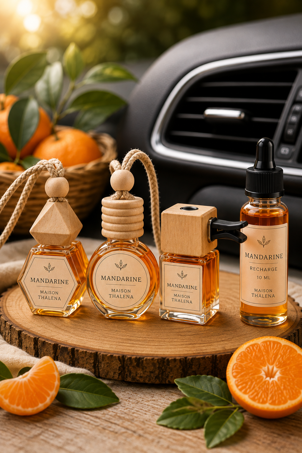 Diffuseur voiture – Mandarine