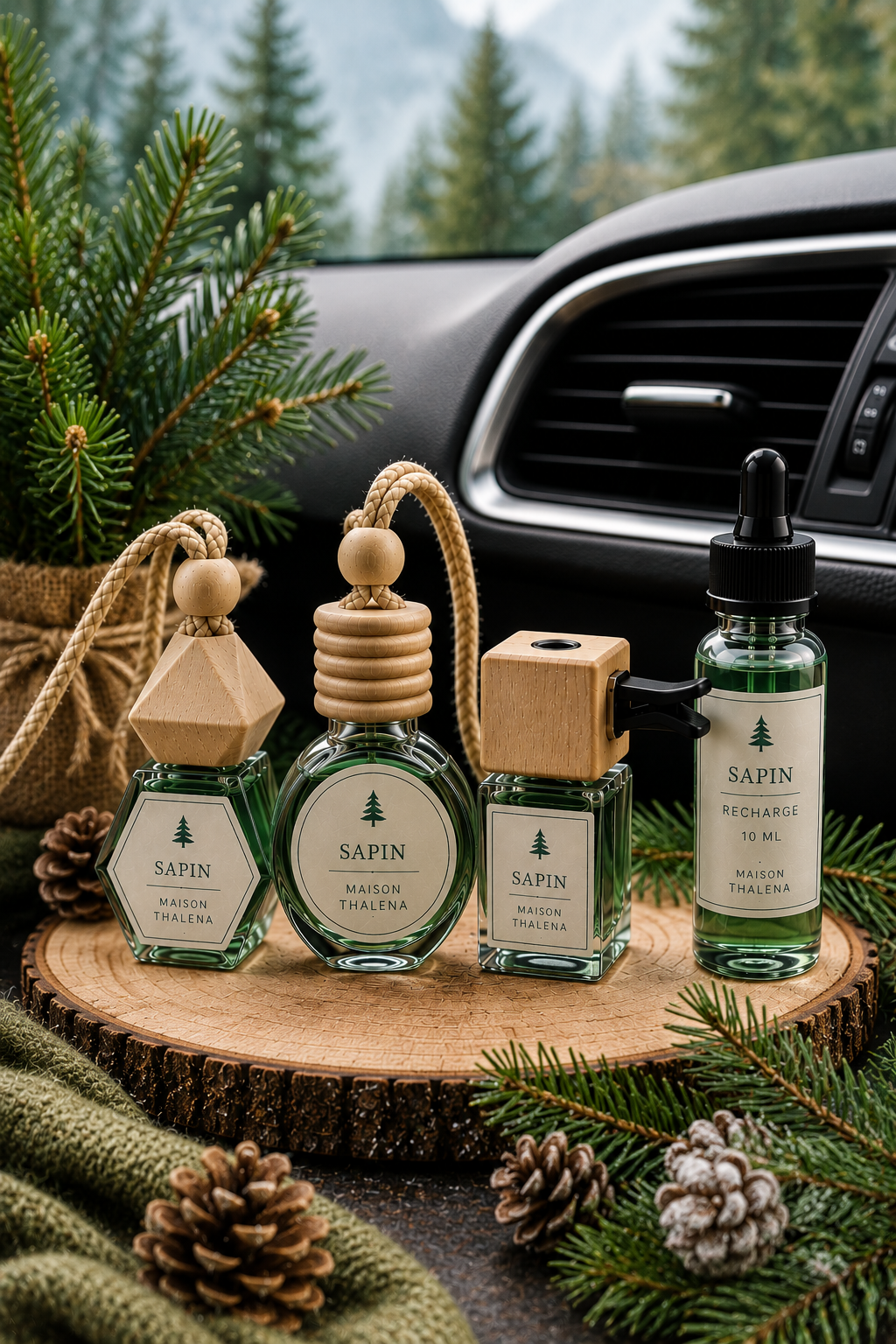 Diffuseur voiture – Sapin
