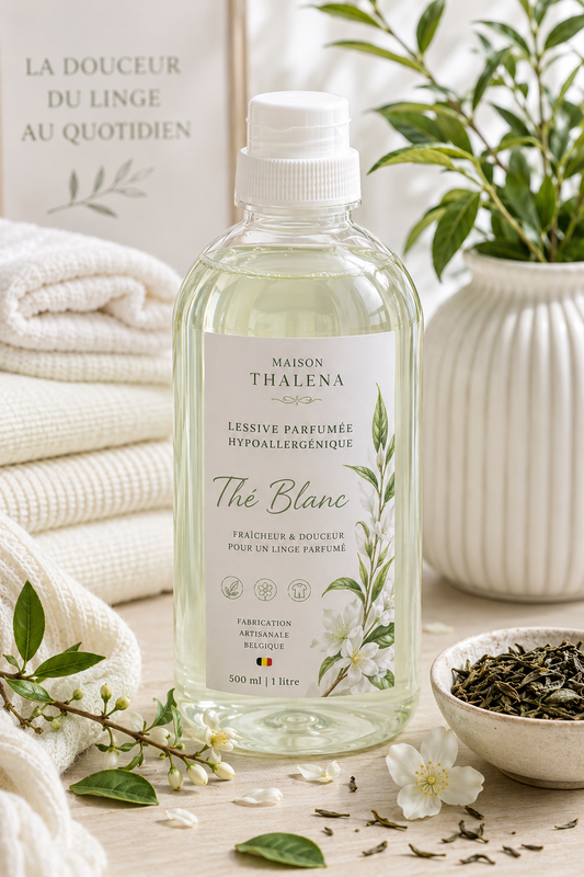 Lessive parfumée hypoallergénique - Thé Blanc
