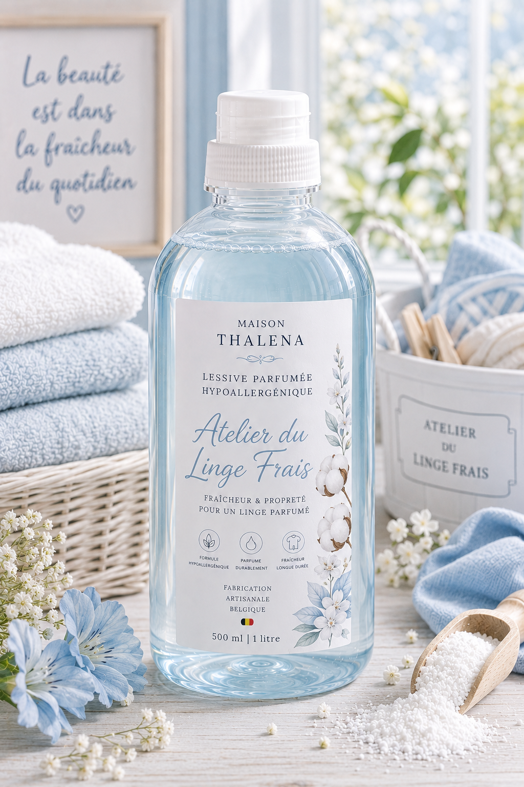 Lessive parfumée hypoallergénique - Atelier du Linge Frais