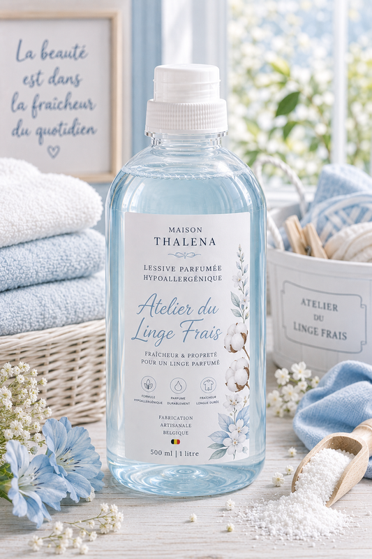 Lessive parfumée hypoallergénique - Atelier du Linge Frais