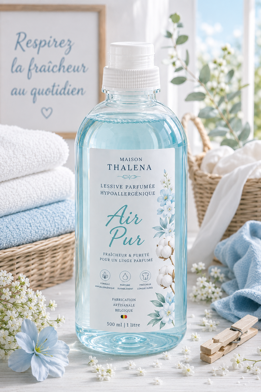 Lessive parfumée hypoallergénique - Air Pur