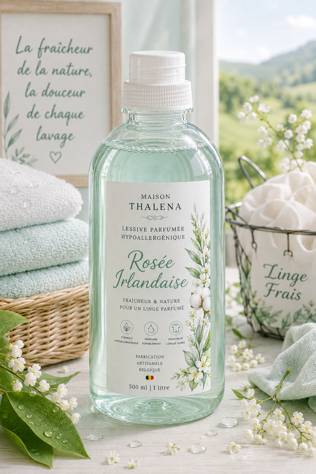 Lessive parfumée hypoallergénique - Rosée Irlandaise