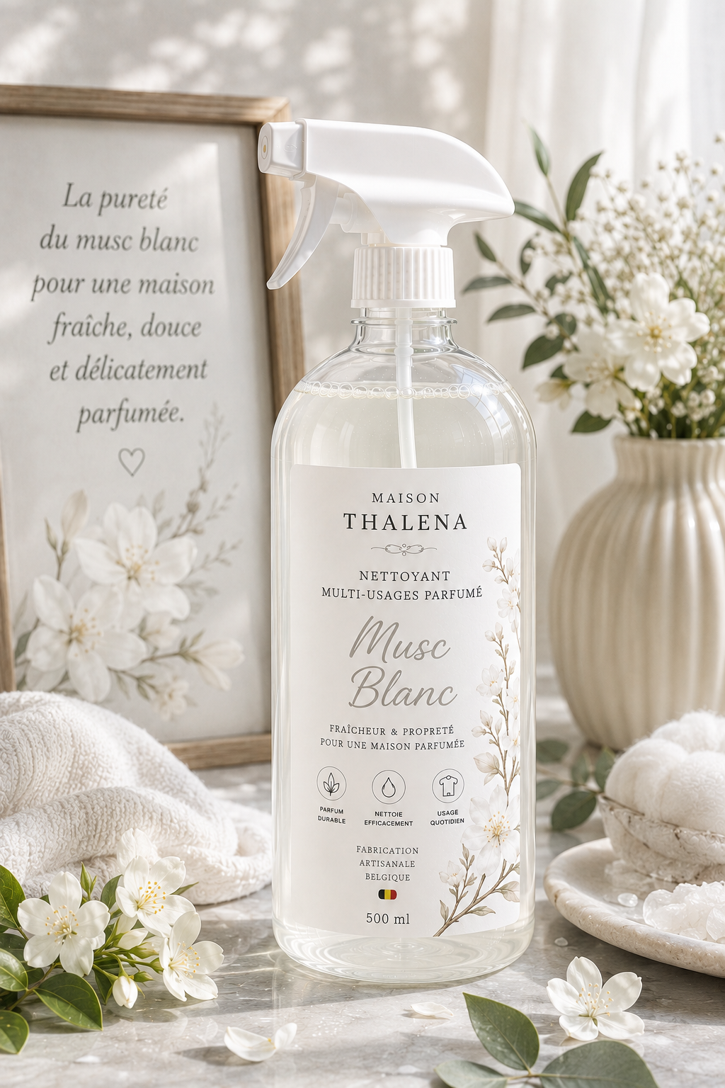 Nettoyant multi-usages parfumé – Musc Blanc