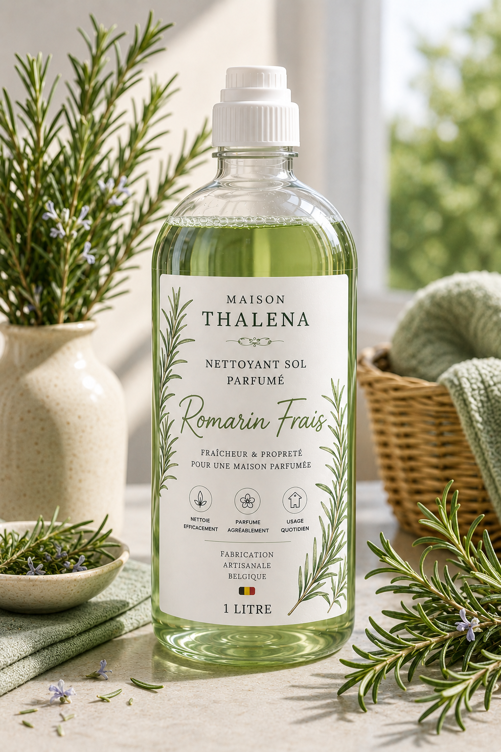 Nettoyant sol parfumé – Romarin Frais