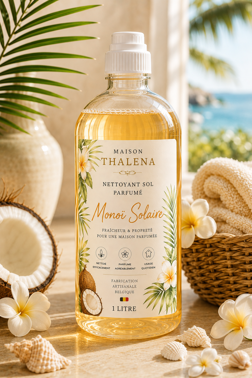 Nettoyant sol parfumé – Monoï Solaire